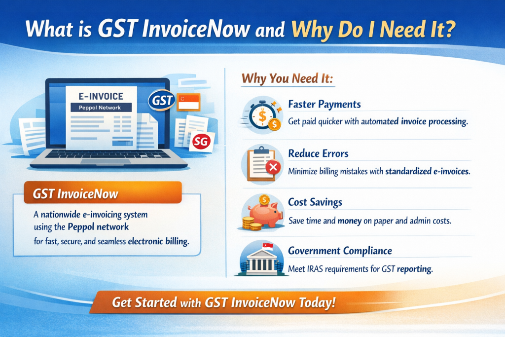 What is GST InvoiceNow 2026 What is GST and why you need it.