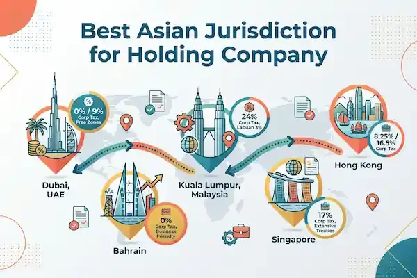 best Asian jurisdiction for holding company